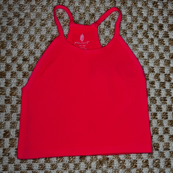 Fp Movement Happiness Runs Crop Tank, Hot Pink, Medium/Large - Picture 3 of 7